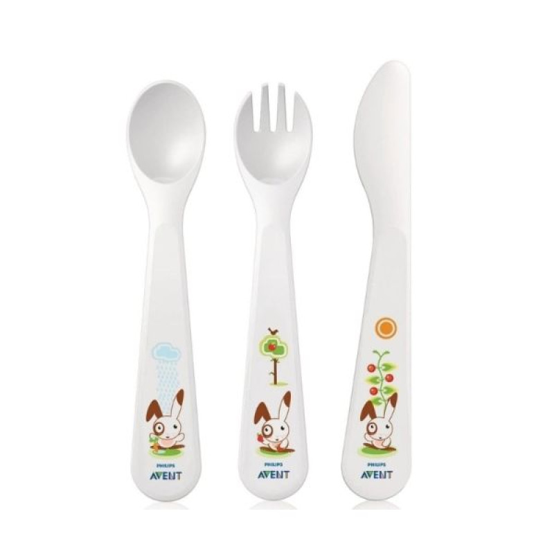 Ложка, вилка и нож Philips Avent 714/00 18+