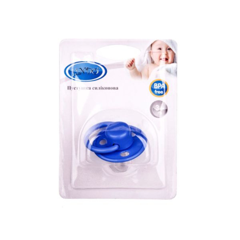 Lindo silicone pacifier pk 075 round