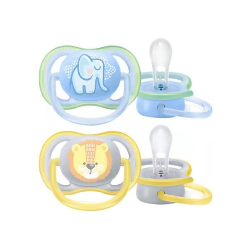 Пустушка Philips AVENT Ultra Air 085/01 0-6 міс для хлопчиків №2