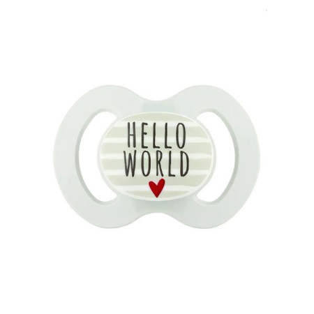Silicone pacifier Baby-Nova 27231-3 symmetrical gray size 1 from 0 to 6 months No. 2