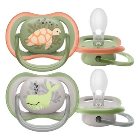 Philips Avent SCF 085/60 Ultra Air Orthodontic Silicone Pacifier 6-18 months No. 2