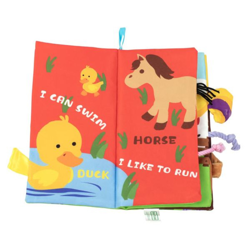 Іграшка-книжка Baby Team 8725 хвостики