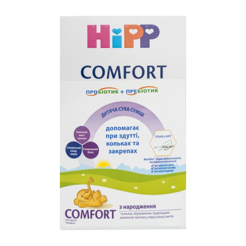 Дитяча суха молочна суміш HiPP Comfort 300 г