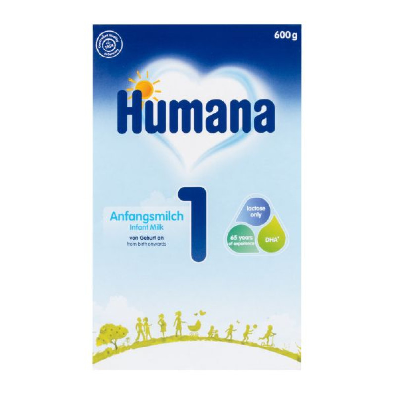 Суха молочна суміш Humana 1 600 г