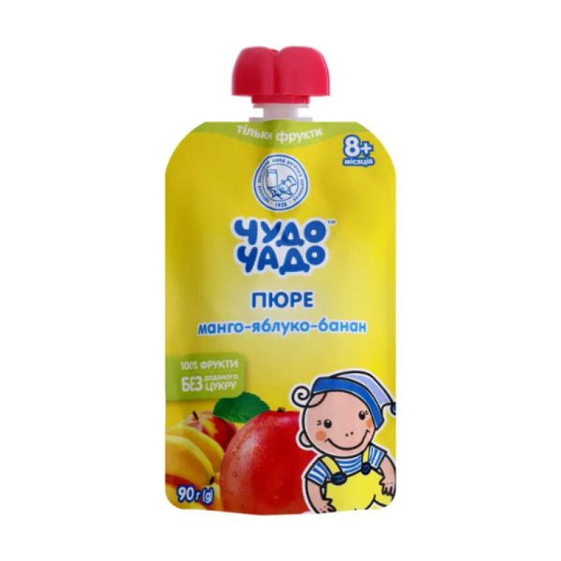 Chudo-Chado apple, mango, banana puree 90 g