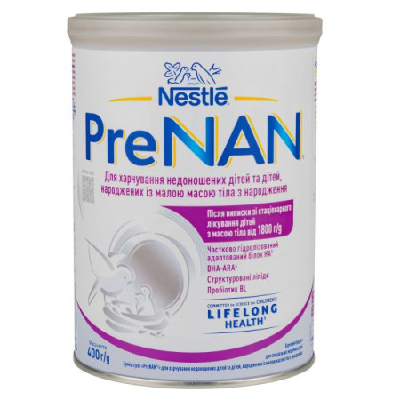 Суха молочна суміш Nestle Pre NAN 400 г