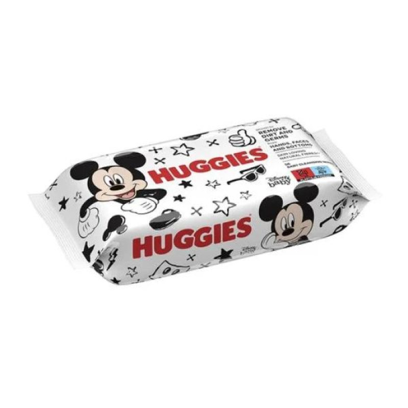 Вологі серветки дитячі Huggies №56