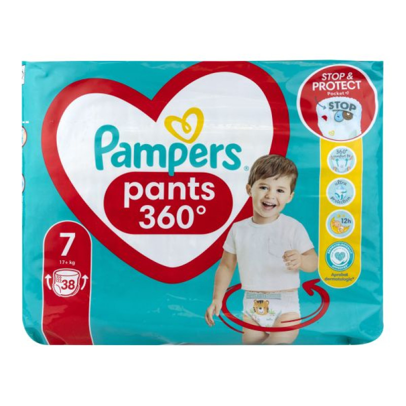 Підгузки-трусики Pampers Pants розмір 7 (17+ кг) №38