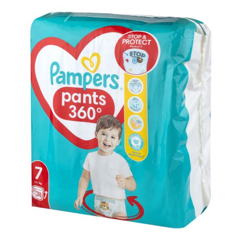 Підгузки-трусики Pampers Pants розмір 7 (17+ кг) №38