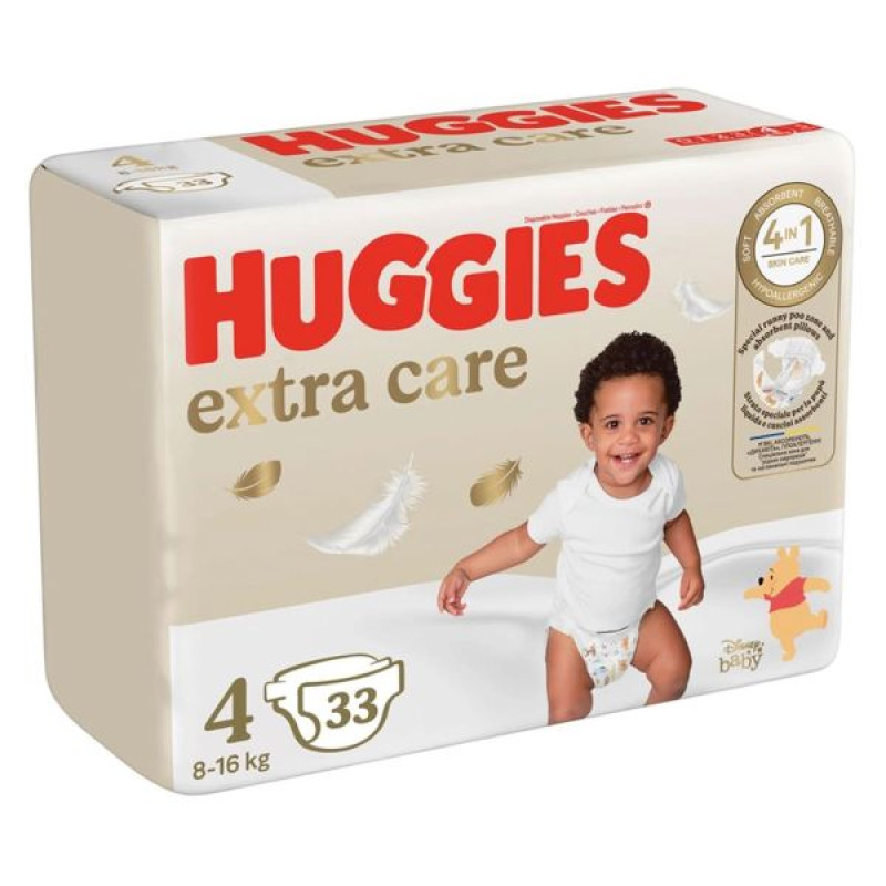 Підгузки Huggies Extra Care Jumbo розмір 4 (8-16 кг) № 33