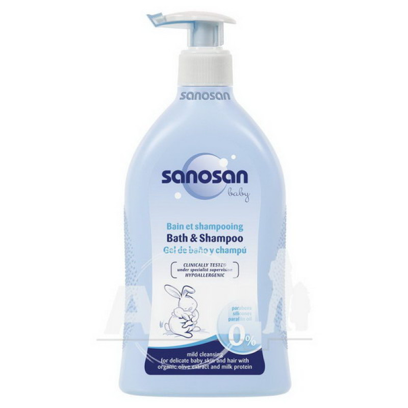 Children's shampoo-gel Sanosan Baby 2 in 1 500 ml