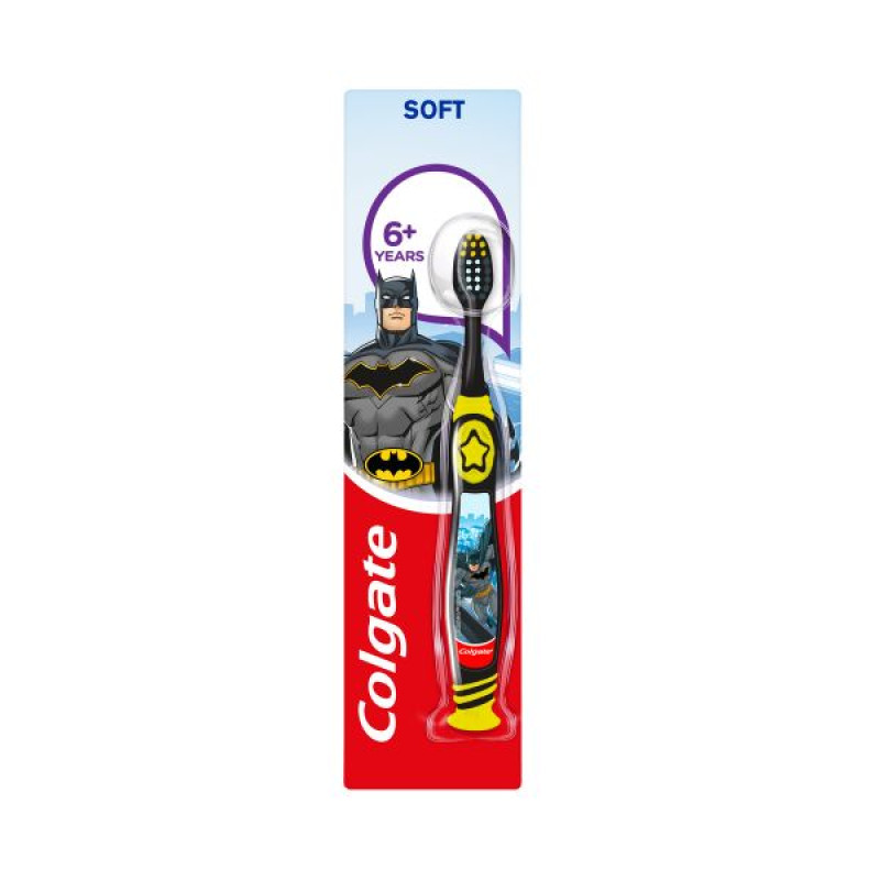 Дитяча зубна щітка Colgate в асортименті (Барбі/Людина павук/Бетмен) з 6-ти років №1