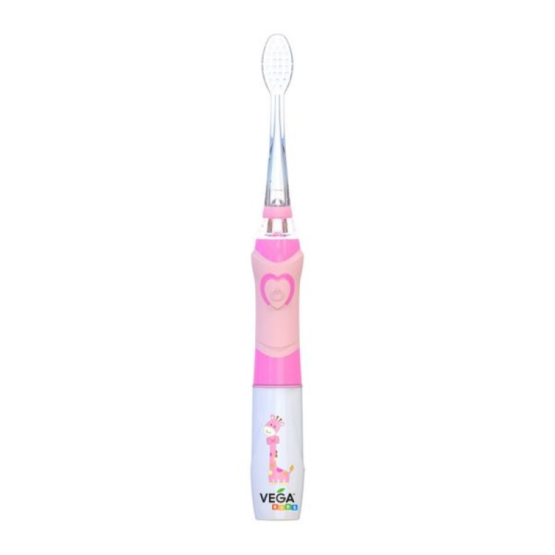 Electric toothbrush for children with sound Vega Kids VK-400P LIGHT-UP pink