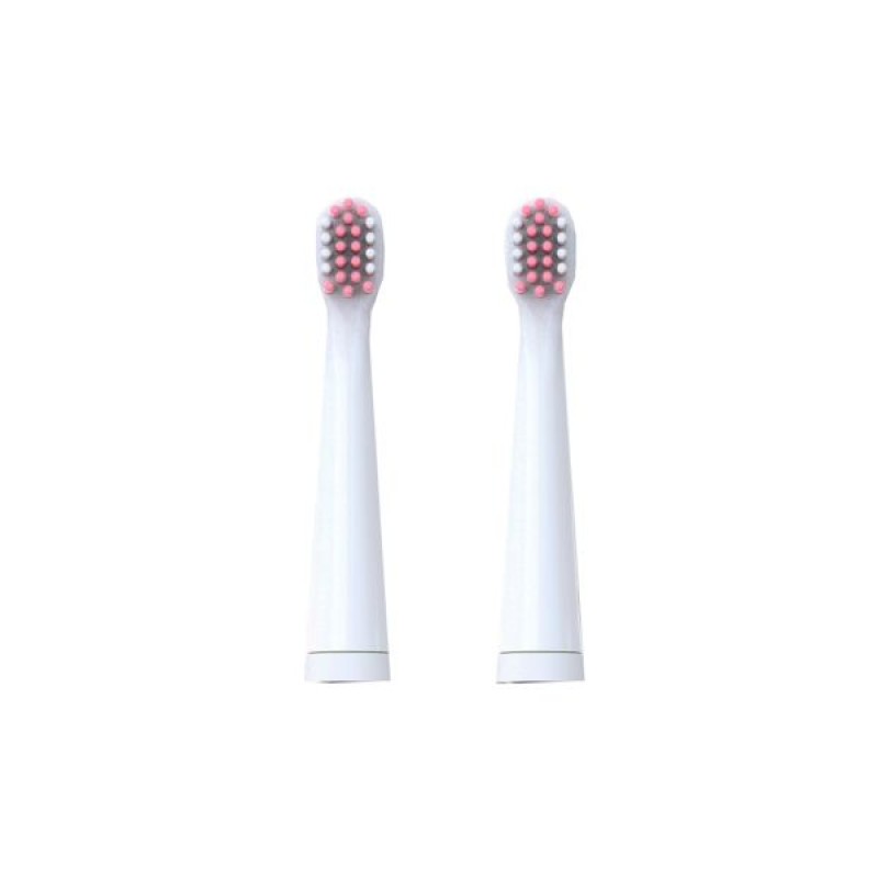 VK-10P brush head for Vega Kids VK-500P electric children's toothbrush, pink