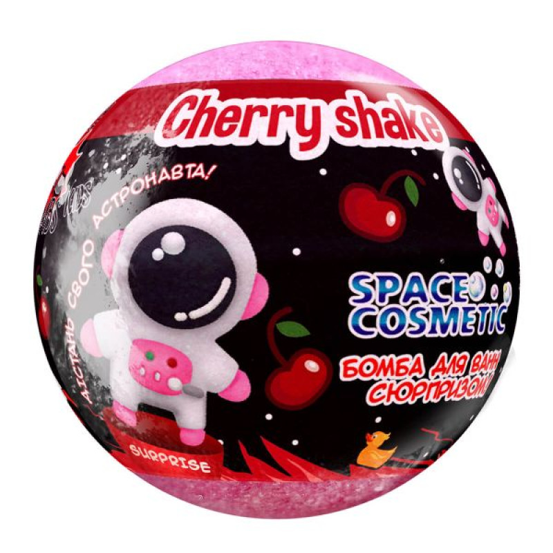 SpaceX Cosmetic Cherry Shake Bath Bomb 100 g