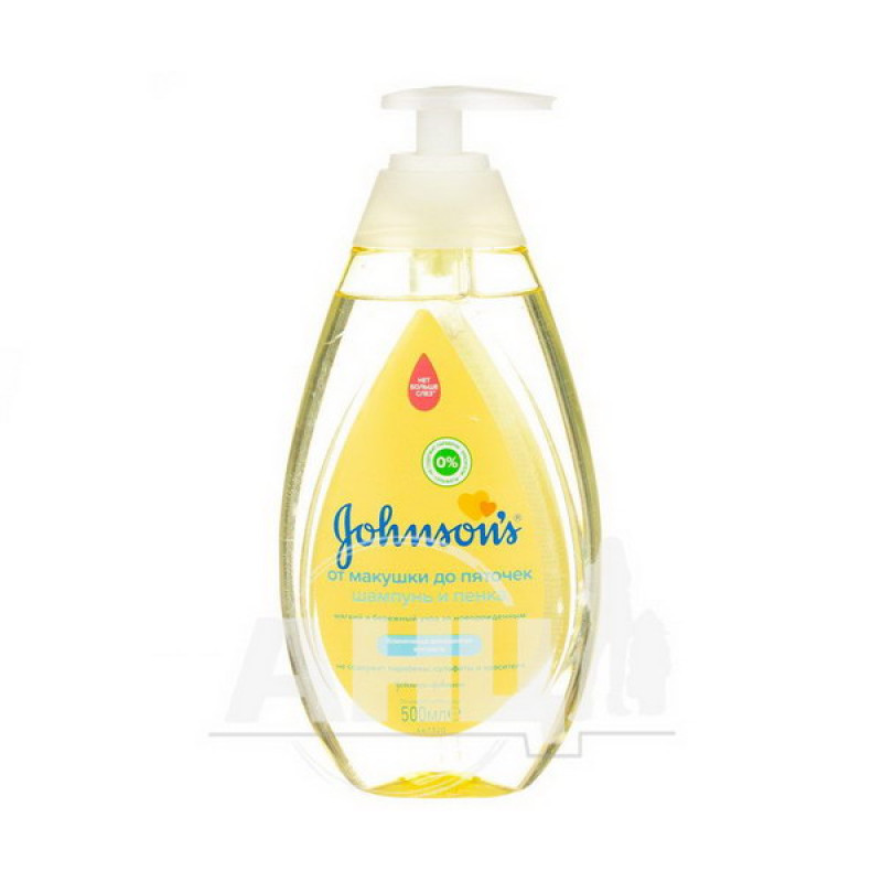 Johnson's Baby Foam Shampoo from Head to Toe 500 ml