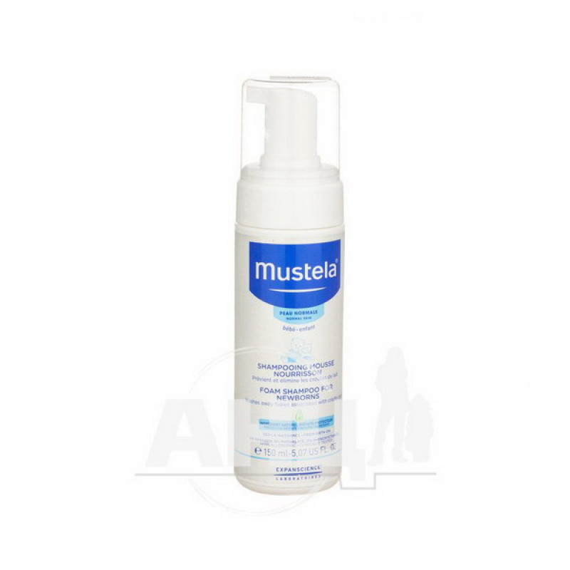 Mustela BeBe Foam Shampoo for Newborns 150 ml
