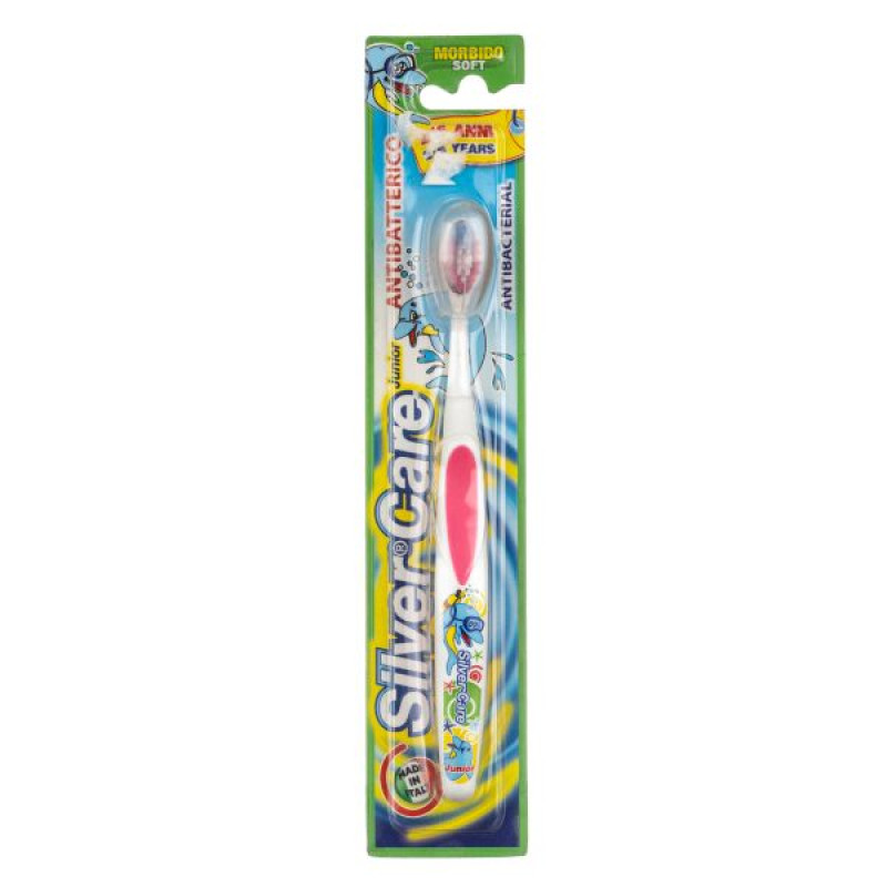 Silver Junior Toothbrush 2-6 years