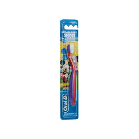 Зубна щітка Oral-B Stages Kids 2-4 роки м'яка