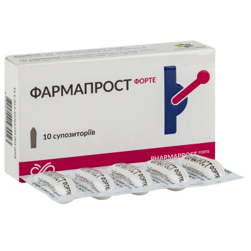 Pharmaprost forte suppositories No. 10