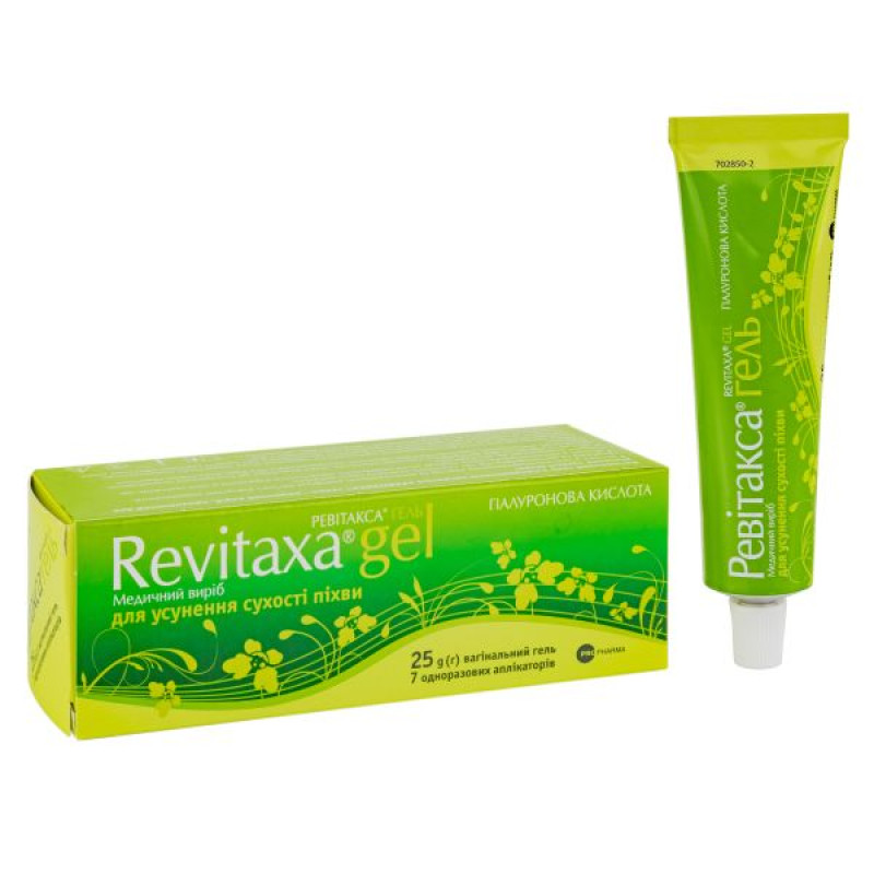 Revitaxa vaginal gel 25 g in a tube with applicators No. 7