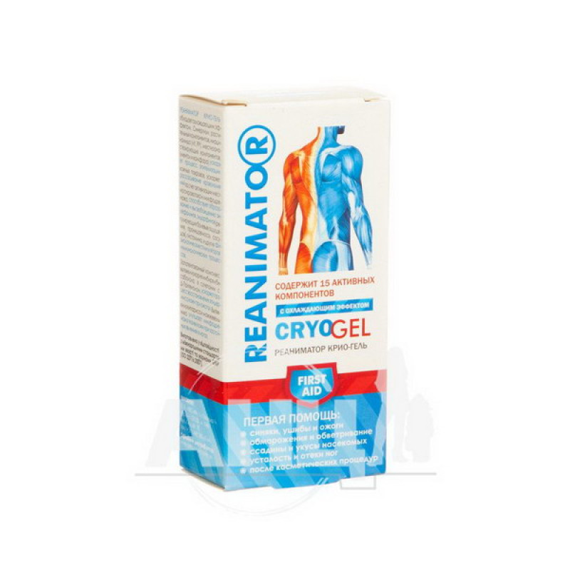 Reanimator cryo-gel with cooling effect 50 ml