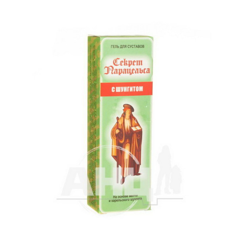 Гель для суглобів Секрет Парацельса з шунгітом 80 мл