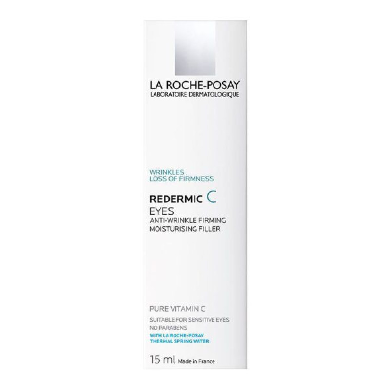 Антивіковий догляд комплексної дії La Roche Posay Редермік С для чутливої шкіри контуру очей 15 мл