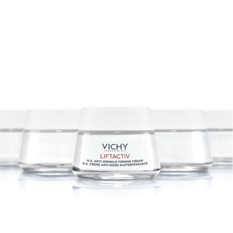 Разглаживающий крем Vichy Лифтактив Эйч Эй с гиалуроновой кислотой для коррекции морщин для нормальной и комбинированной кожи лица 50 мл