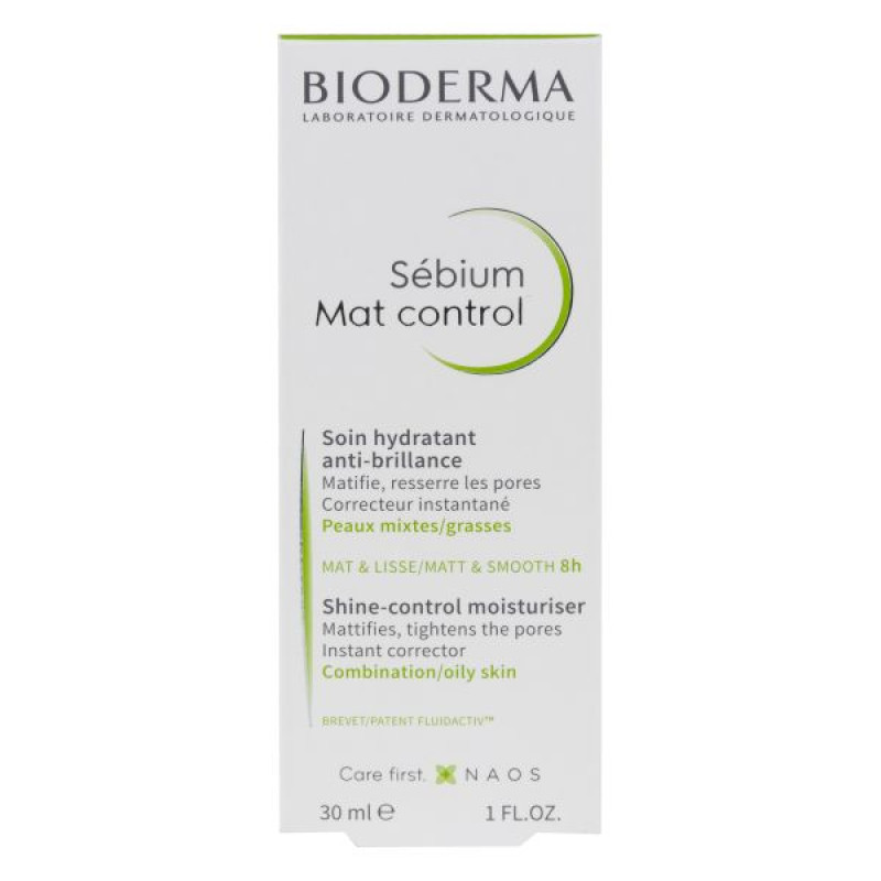 Крем для обличчя Bioderma Sebium Mat Control 30 мл