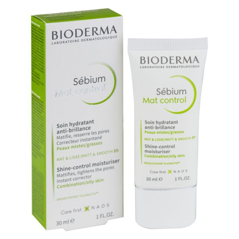 Крем для обличчя Bioderma Sebium Mat Control 30 мл