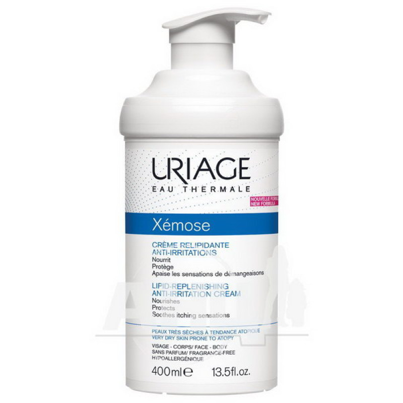 Uriage Xemose Lipid-Replenishing Cream Against Irritations 400 ml