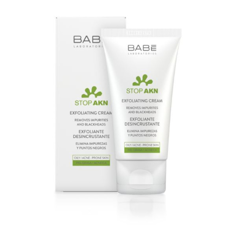 Крем Babe Laboratorios Stop AKN отшелушивающий 50 мл