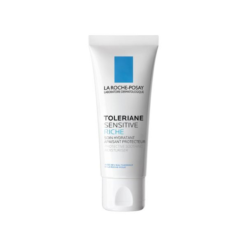Увлажняющий защитный крем La Roche Posay Toleriane Sensitive Riche для сухой кожи лица 40 мл