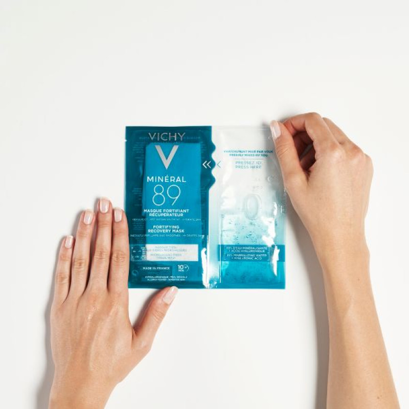Vichy Mineral 89 Express Mask on a Fabric Base with Microalgae 29 ml