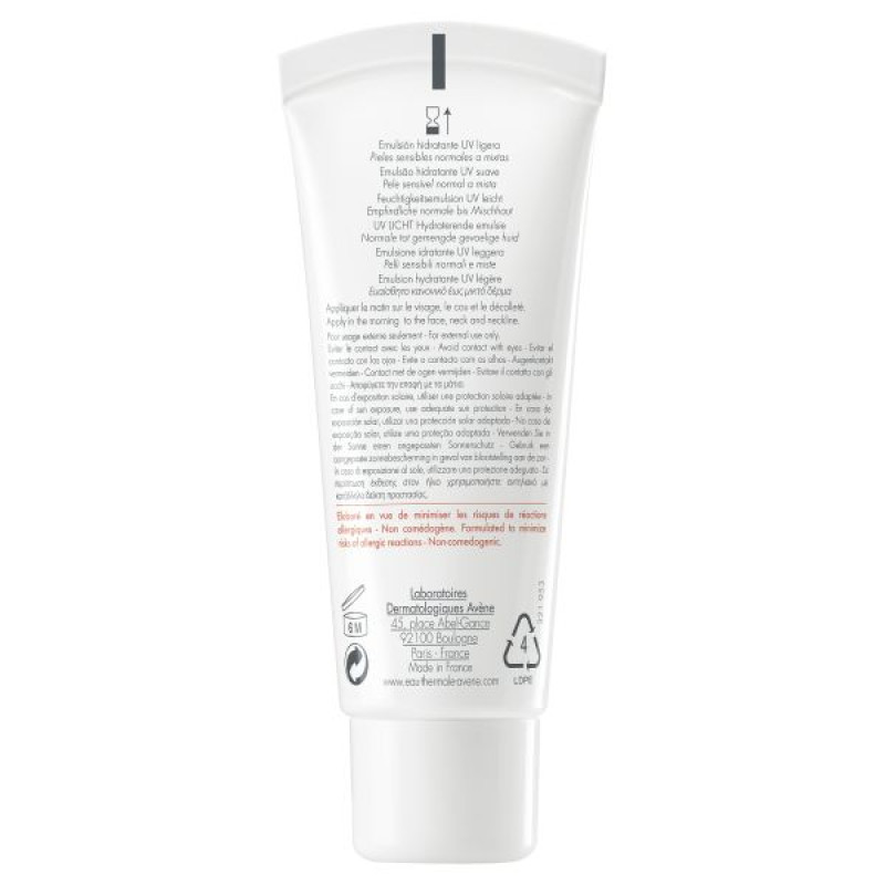 Эмульсия для лица Avene Гидранс UV Лайт SPF30 40 мл