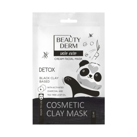 Маска на основе черной глины Beauty Derm антиугревая 12 мл