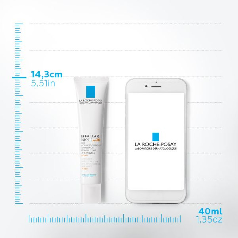 La Roche Posay Effaclar Duo + SPF 30 Corrective Cream for Problematic Facial Skin 40 ml