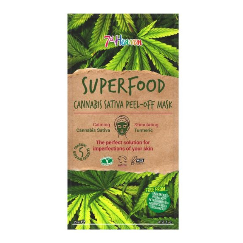 7th Heaven facial sheet mask with hemp oil
