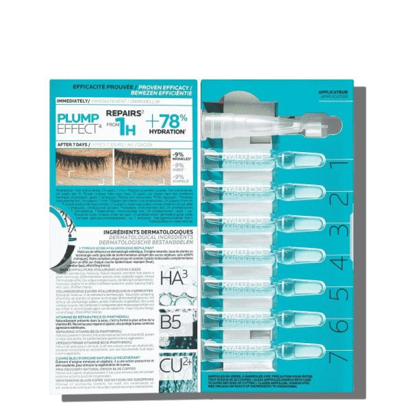 Концентрат La Roche Posay Hyalu B5 Ampoules для корекції зморшок 1,8 мл №7