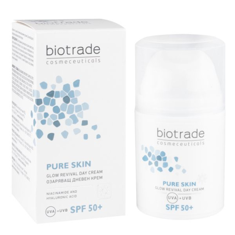 Крем дневной Biotrade Pure Skin ревитализирующий SPF 50+ 50 мл