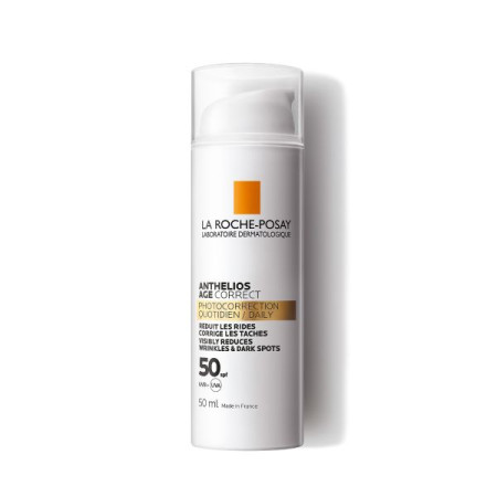 Солнцезащитное средство для лица La Roche-Posay Антелиос CorrectSPF 50+ антивозрастное 50 мл