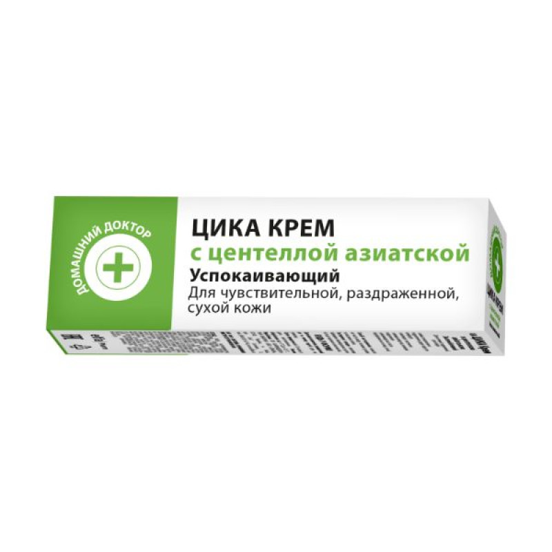 Цика крем з центеллою азіатською Домашний доктор заспокійливий 30 мл