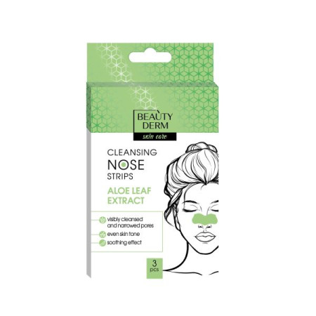 Beauty Derm Cleansing Strips for the Nose with Aloe Vera Extract No. 3