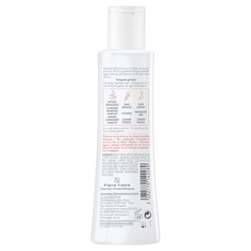 Avene Tolerance delicate cleansing lotion for sensitive skin 200 ml