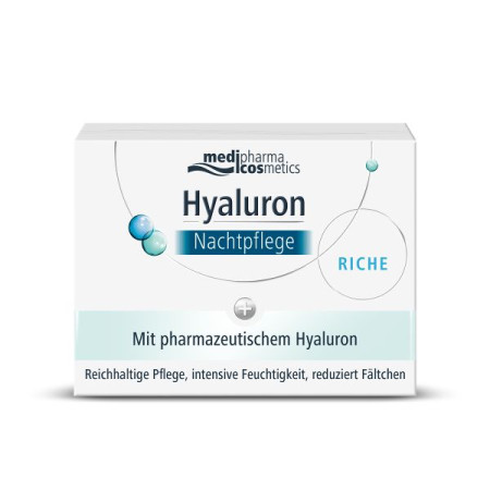 Крем для обличчя Hyaluron Riche нічний догляд 50 мл