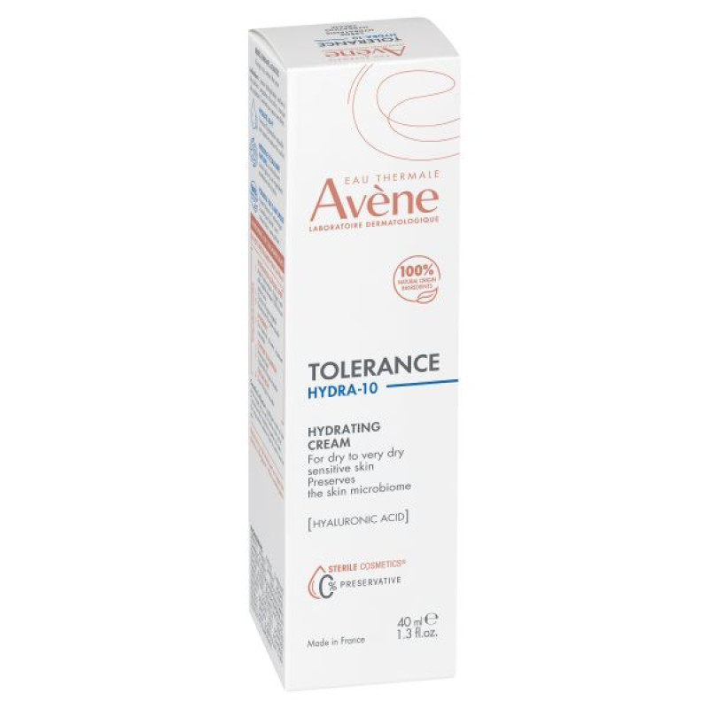 Крем для обличчя Avene Толеранс Гідра 10 зволожувальний 40 мл