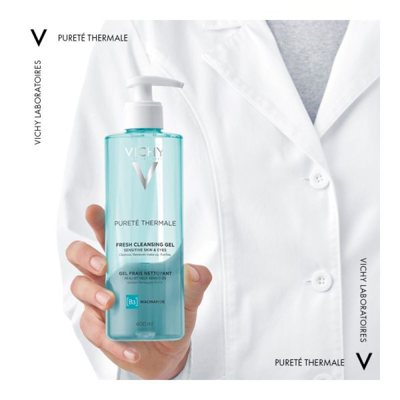 Освіжаючий очищуючий гель Vichy Purete Thermale Fresh Сleansing Gel для всіх типів шкіри 400 мл