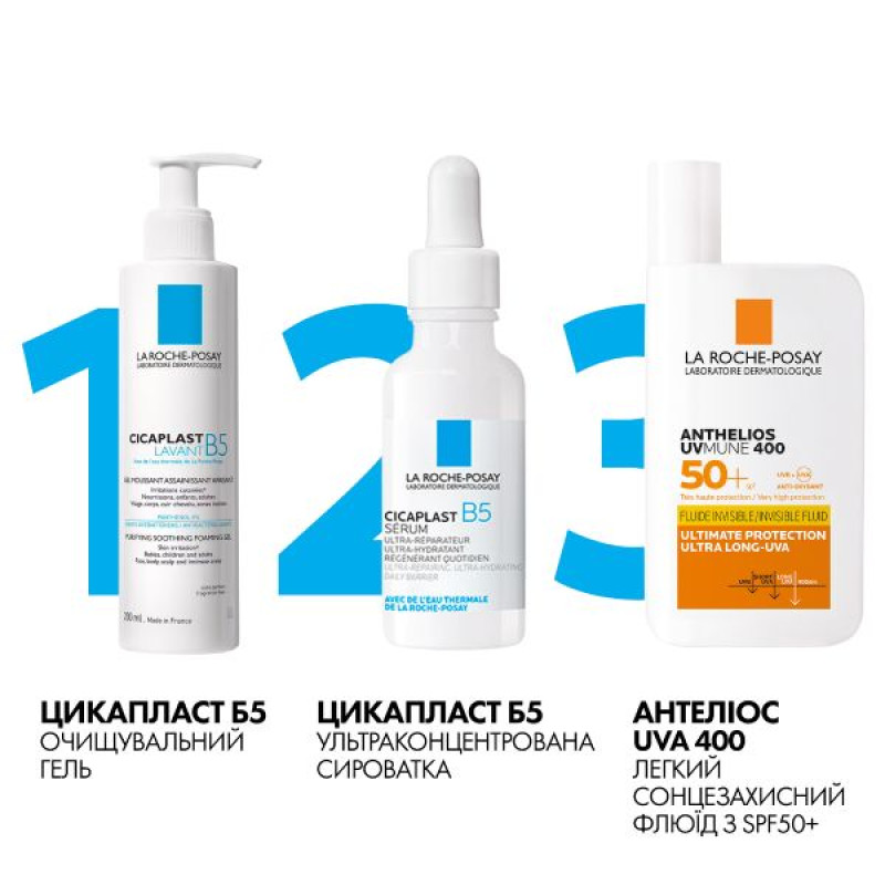 Щоденна ультраконцентрована сироватка Б5 La Roche Posay Цикапласт з Пантенолом 30 мл