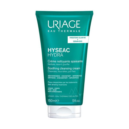 Крем очищуючий для обличчя і тіла Uriage Hyseac Hydra заспокійливий 150 мл